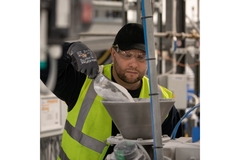 Image Man at an Aquapak factory.